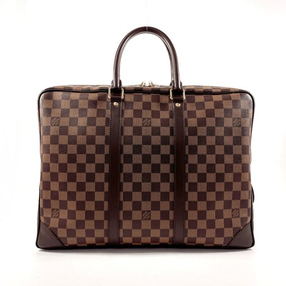 LOUIS VUITTON Other - LOUIS VUITTON Louis Vuitton Porte-Document Voyage Bag Men's Damier Canvas Bro...